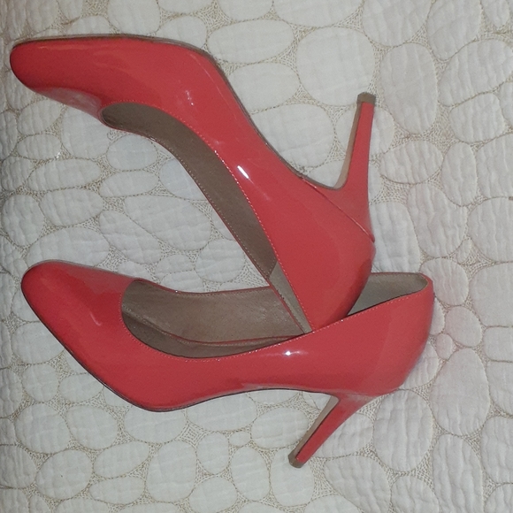 Corso Como orange 4inch heels - Picture 7 of 7